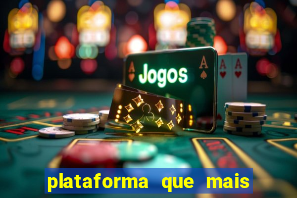 plataforma que mais paga no fortune tiger